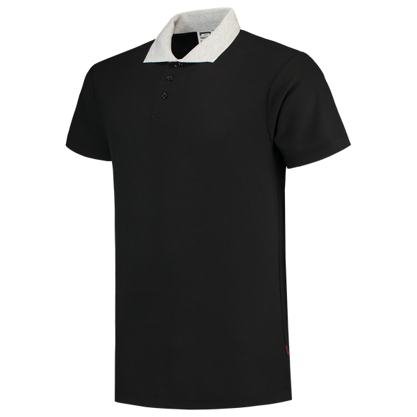 Tricorp Poloshirt Contrast Black-Grey