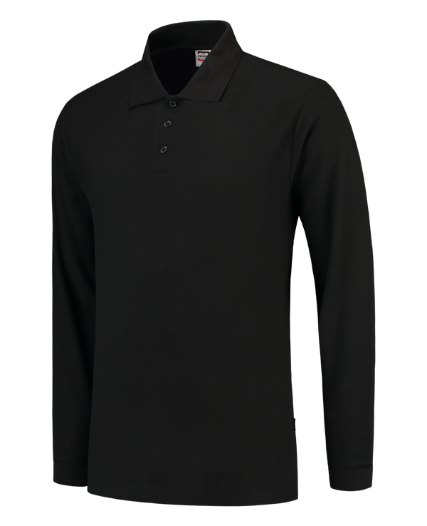 Tricorp Poloshirt Lange Mouw Black