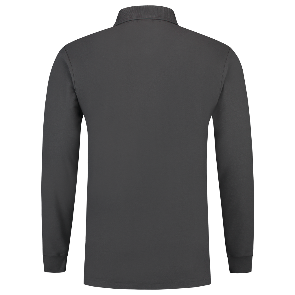 Tricorp Poloshirt Lange Mouw Darkgrey