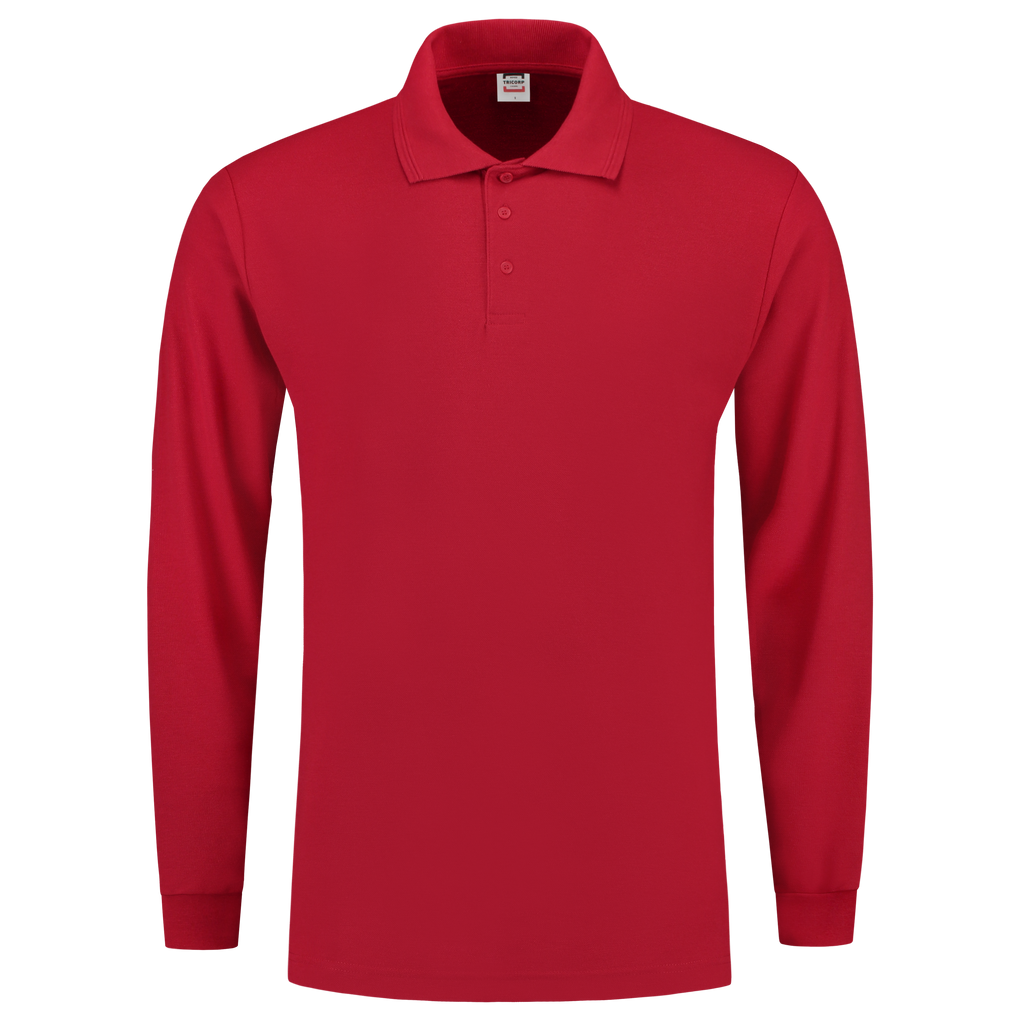 Tricorp Poloshirt Lange Mouw Red
