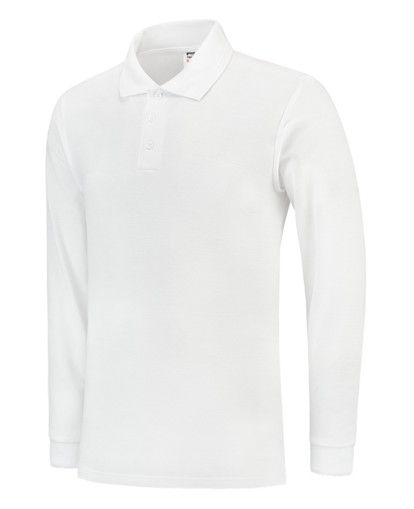 Tricorp Poloshirt Lange Mouw White