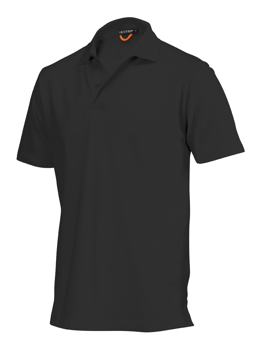 Tricorp Poloshirt 200 Gram Black
