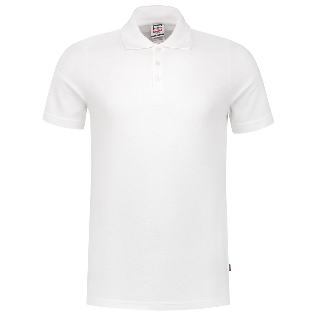 Tricorp Poloshirt Slim Fit 60°C Wasbaar White