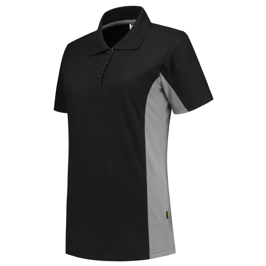 Tricorp Poloshirt Bicolor Dames Black-Grey