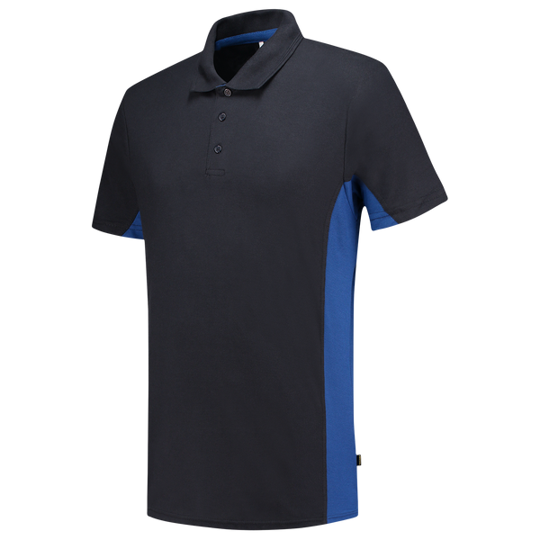 Tricorp Poloshirt Bicolor Navy-Royalblue