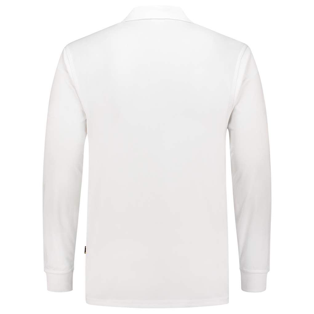 Tricorp Poloshirt UV Block Cooldry Lange Mouw White
