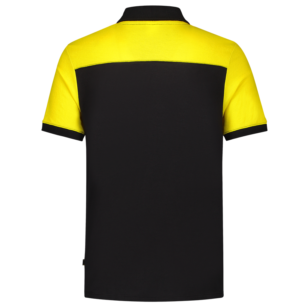 Tricorp Poloshirt Bicolor Naden Black-Yellow