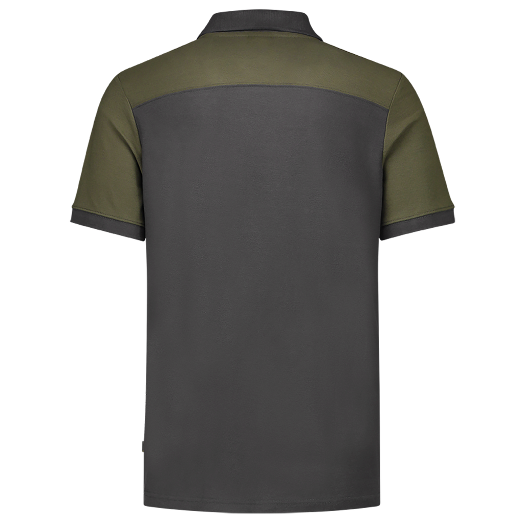 Tricorp Poloshirt Bicolor Naden Darkgrey-Army