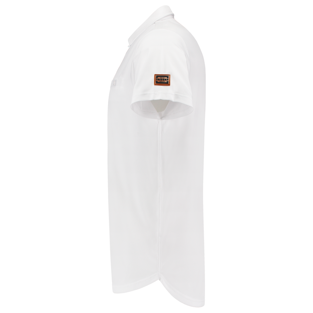 Tricorp Poloshirt Premium Button Down White
