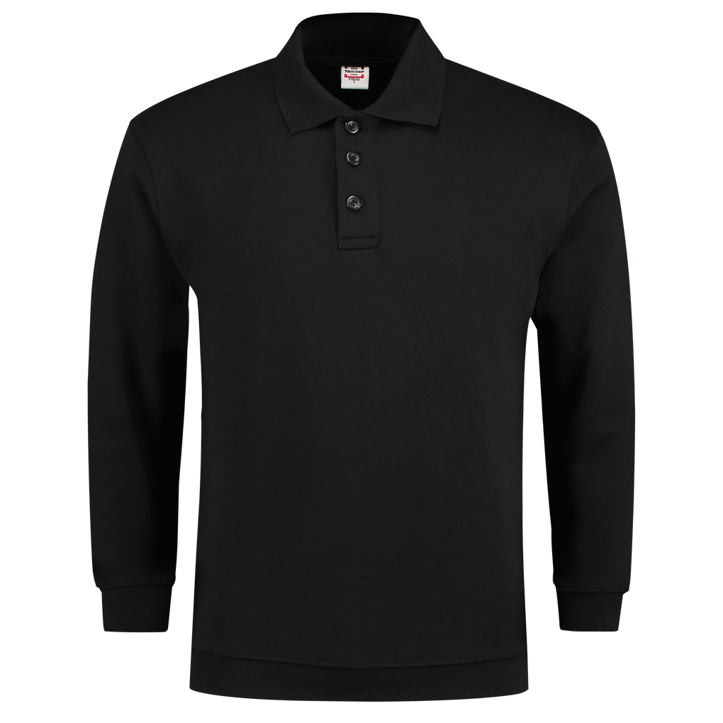 Tricorp Polosweater Boord Black