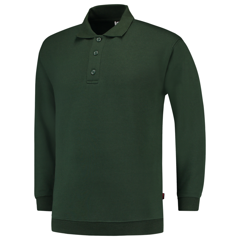 Tricorp Polosweater Boord Bottlegreen