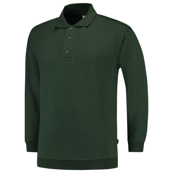 Tricorp Polosweater Boord Bottlegreen