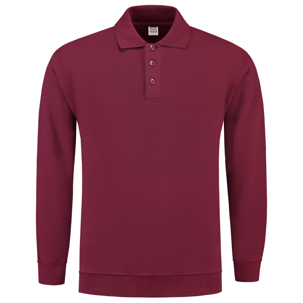 Tricorp Polosweater Boord Wine