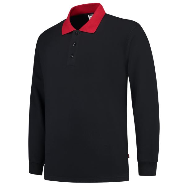 Tricorp Polosweater Contrast Navy-Red