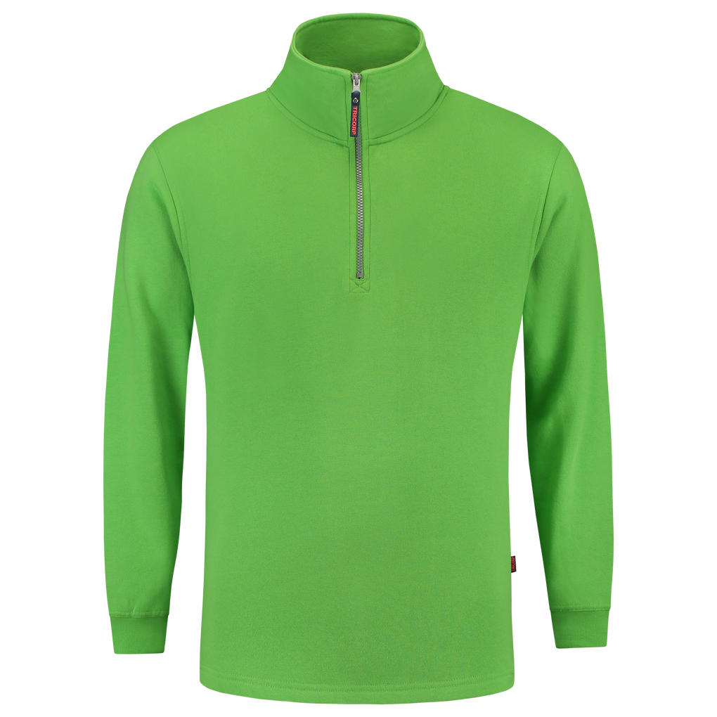 Tricorp Sweater Ritskraag Lime