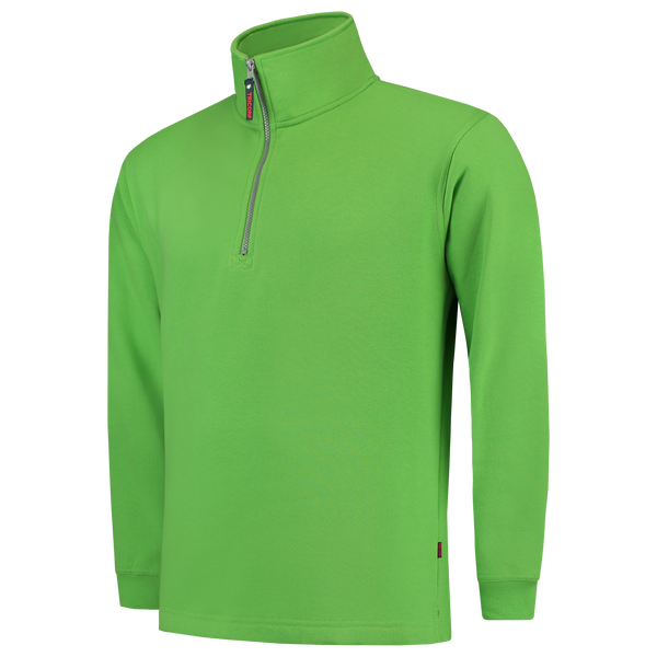 Tricorp Sweater Ritskraag Lime