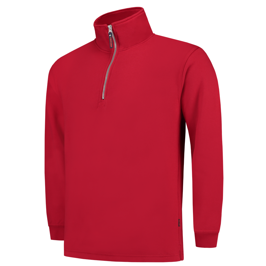 Tricorp Sweater Ritskraag Red