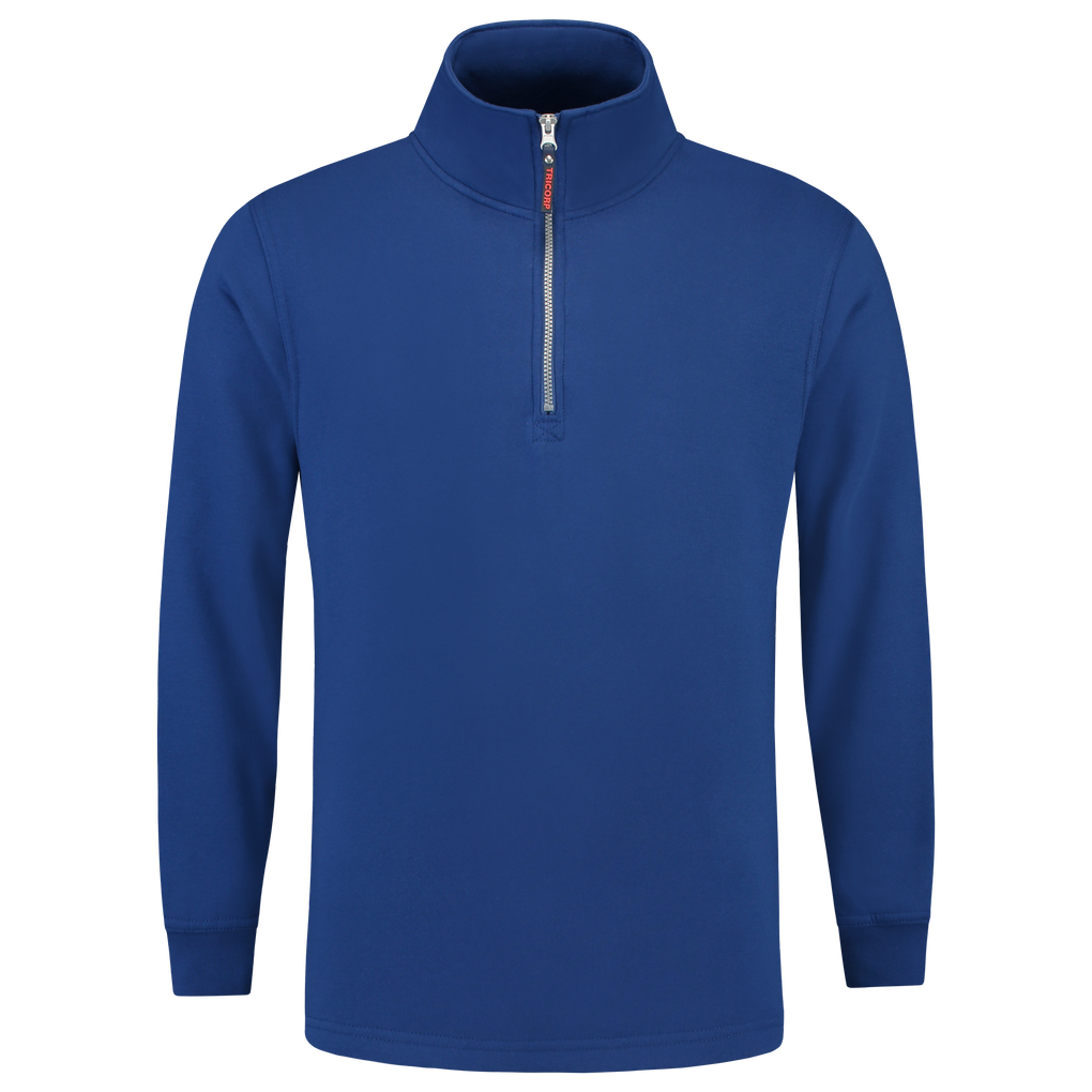 Tricorp Sweater Ritskraag Royalblue