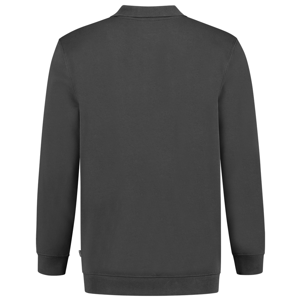 Tricorp Polosweater Boord 60°C Wasbaar Darkgrey