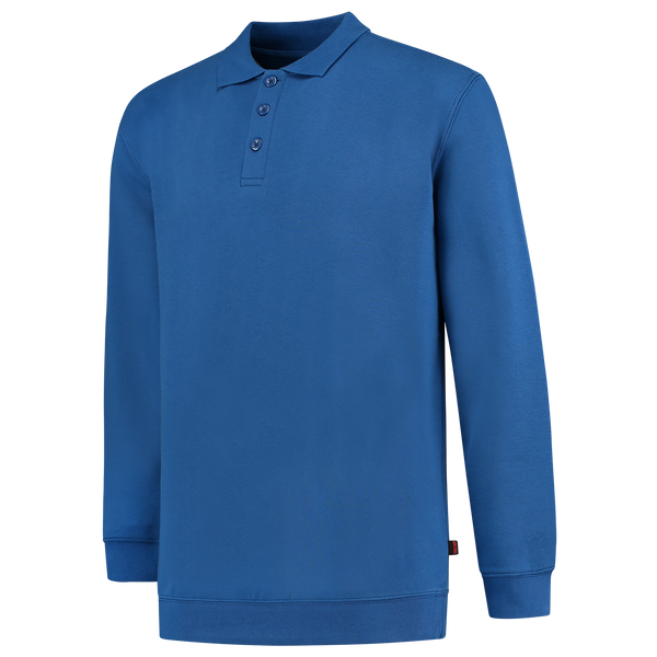 Tricorp Polosweater Boord 60°C Wasbaar Royalblue