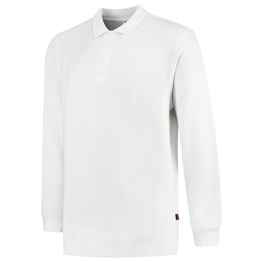 Tricorp Polosweater Boord 60°C Wasbaar White