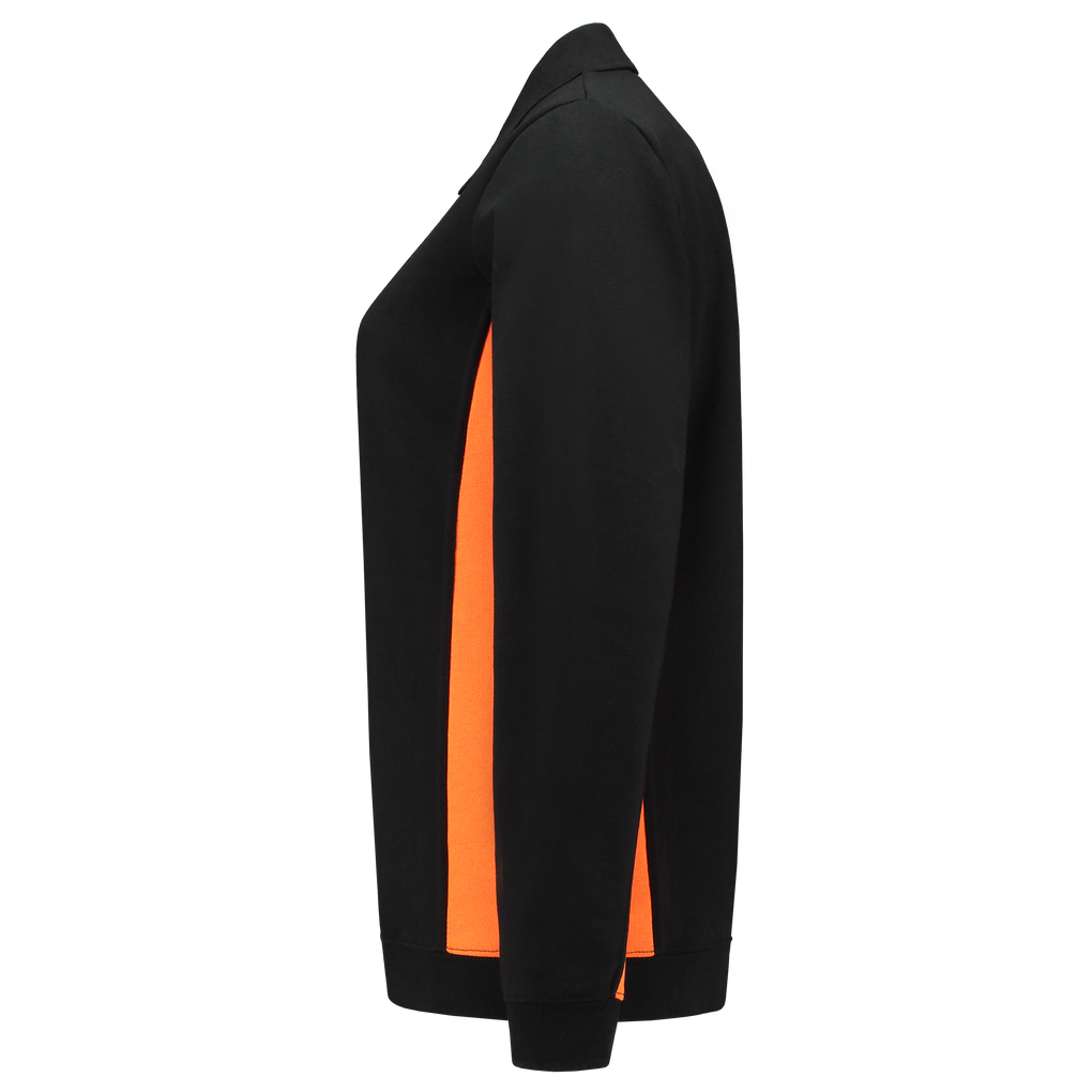 Tricorp Polosweater Bicolor Dames Black-Orange