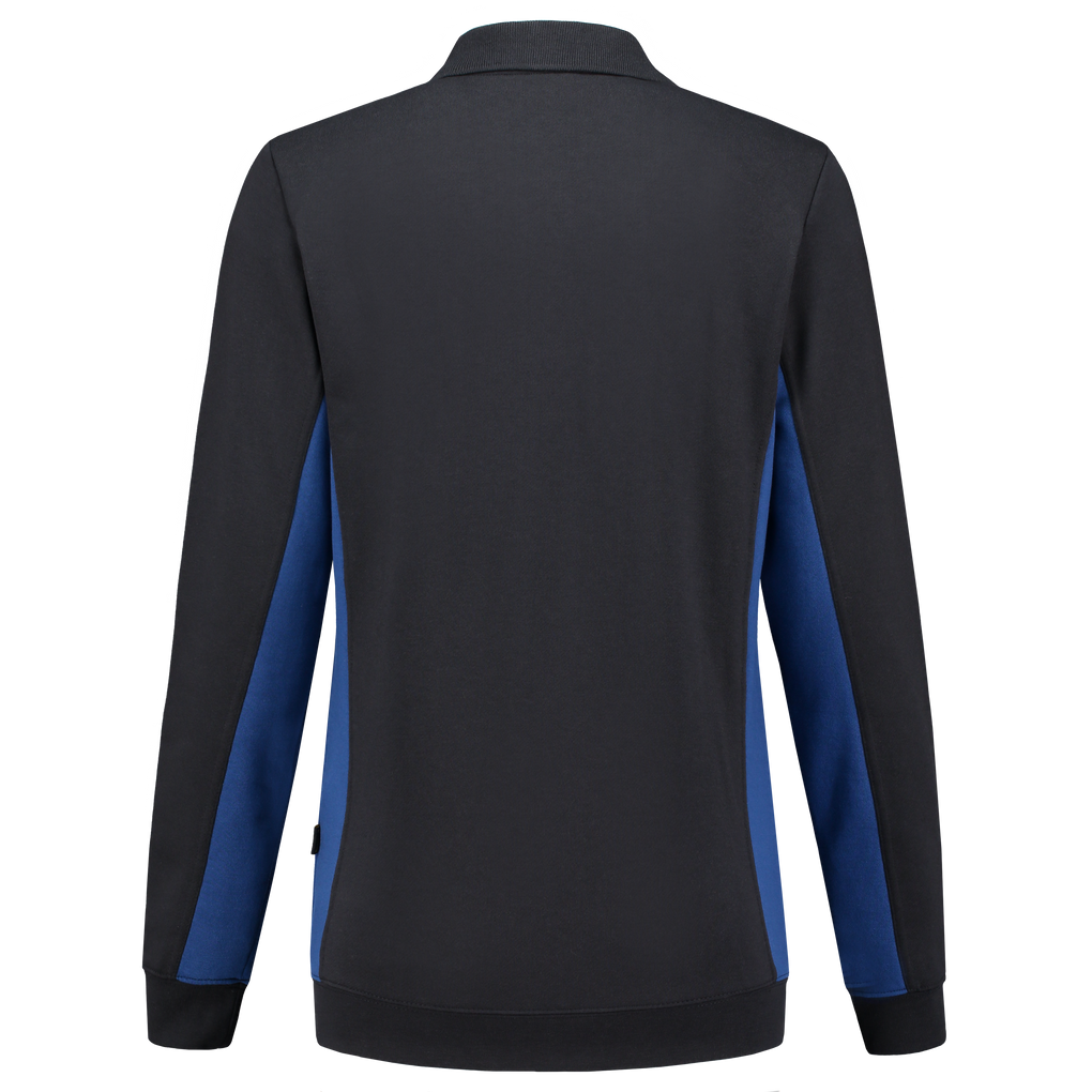 Tricorp Polosweater Bicolor Dames Navy-Royalblue