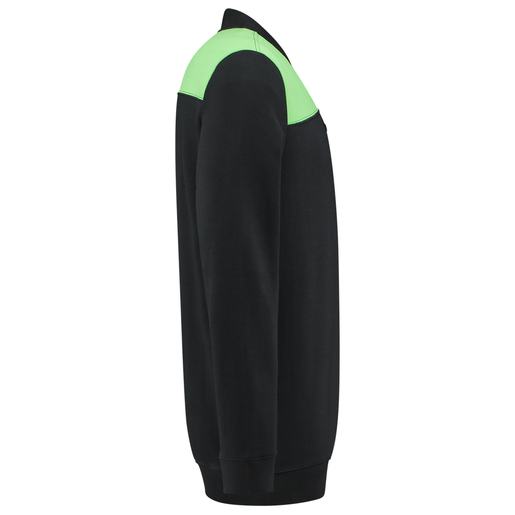 Tricorp Polosweater Bicolor Naden Black-Lime