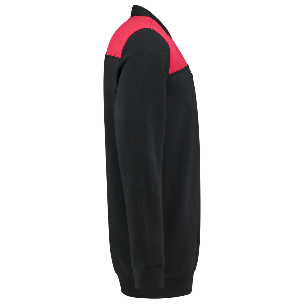 Tricorp Polosweater Bicolor Naden Black-Red