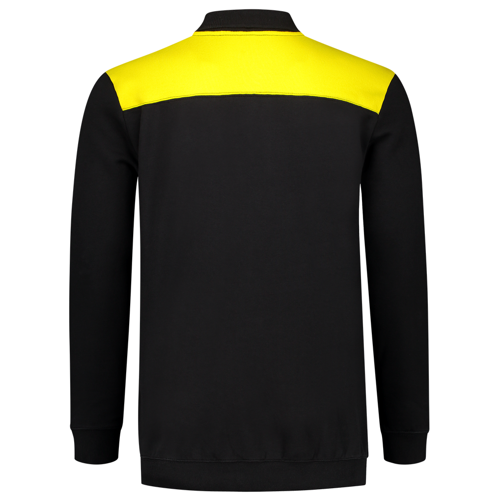 Tricorp Polosweater Bicolor Naden Black-Yellow
