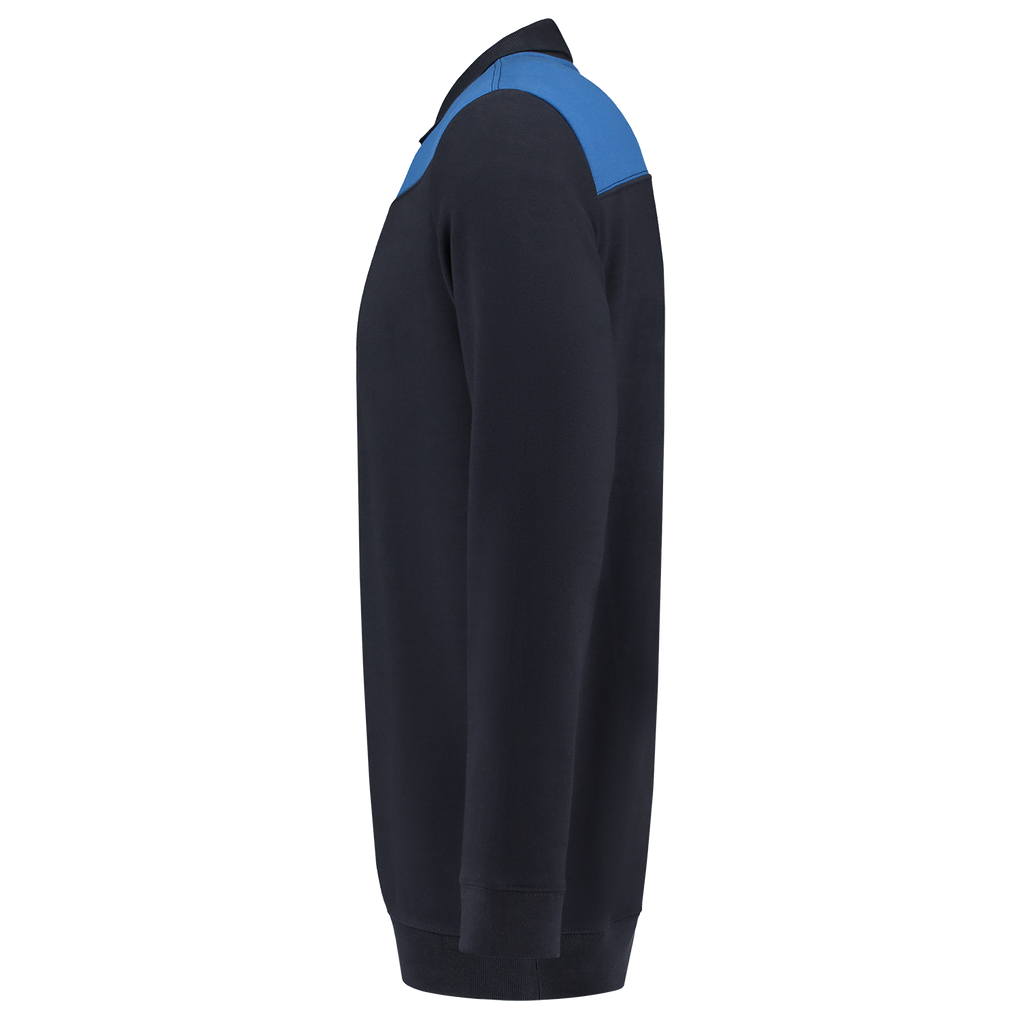 Tricorp Polosweater Bicolor Naden Navy-Royalblue