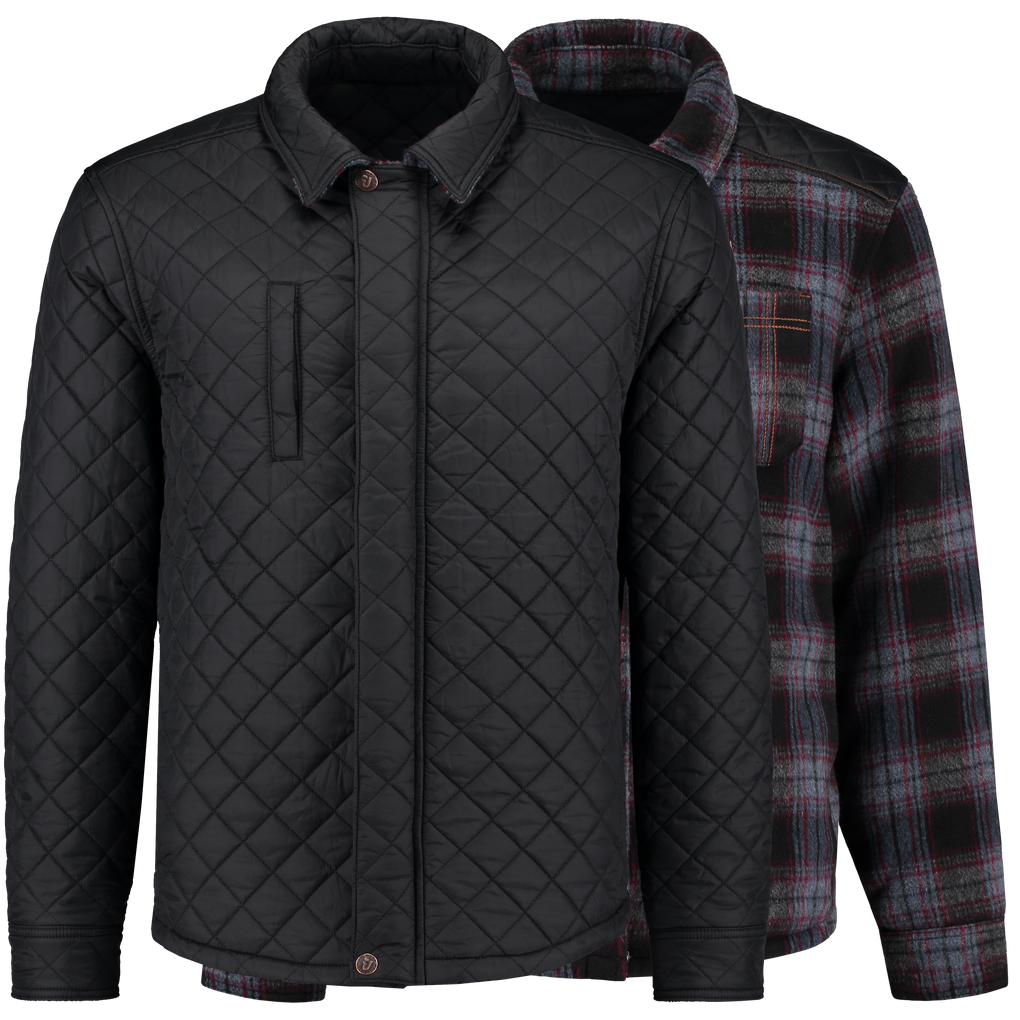 Tricorp Jas Premium Dubbelzijdig Blackcheck