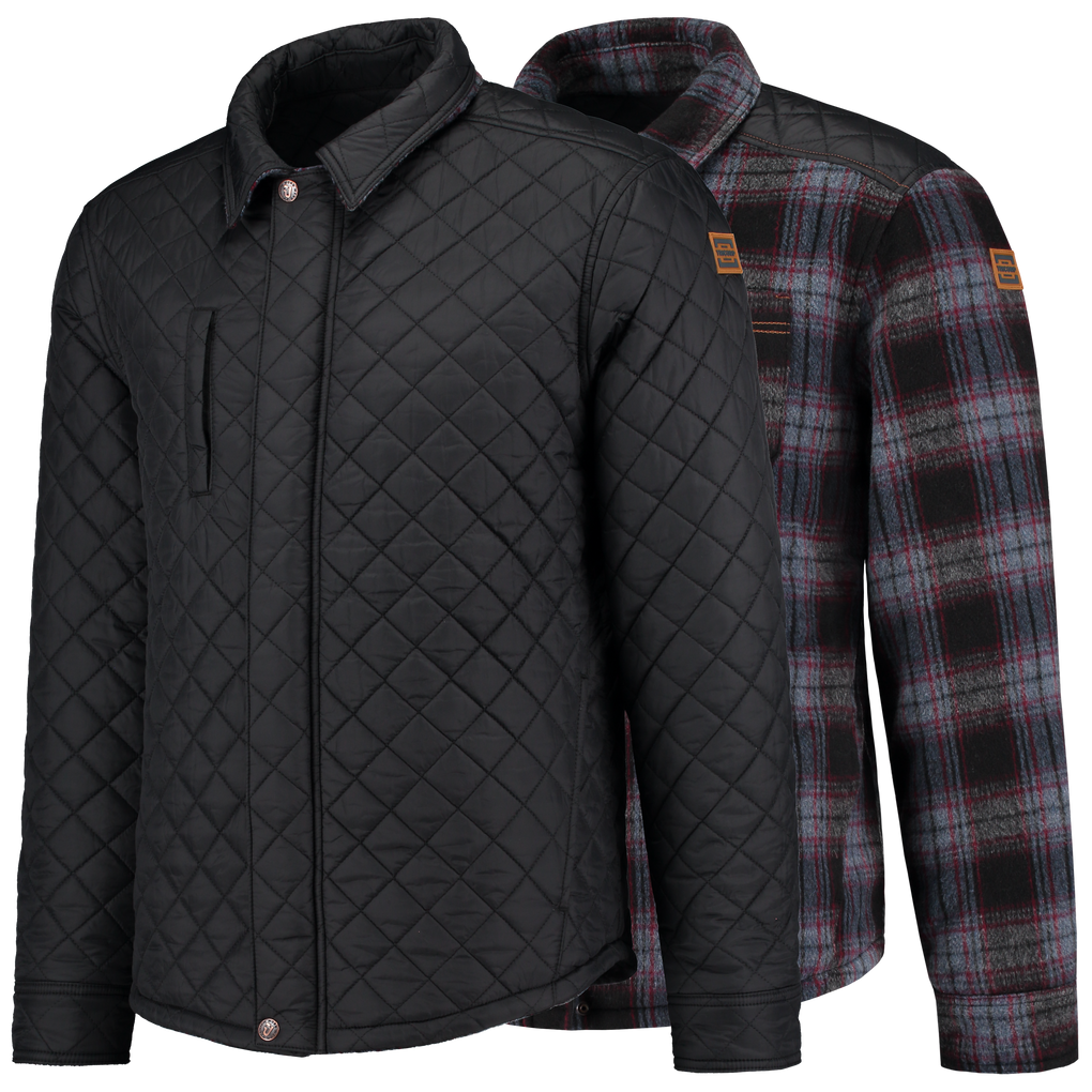 Tricorp Jas Premium Dubbelzijdig Blackcheck