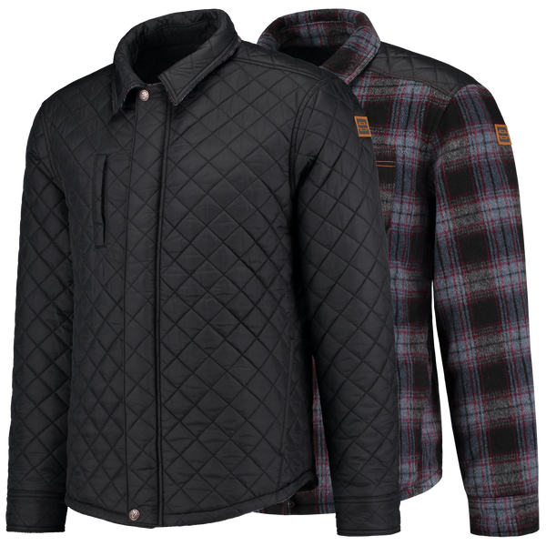 Tricorp Jas Premium Dubbelzijdig Blackcheck