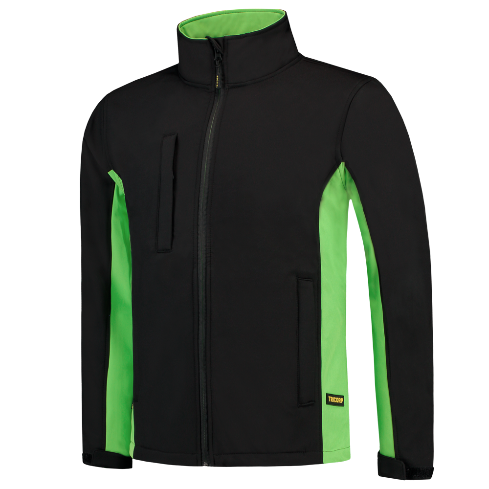 Tricorp Softshell Bicolor Black-Lime