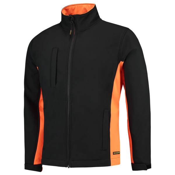 Tricorp Softshell Bicolor Black-Orange