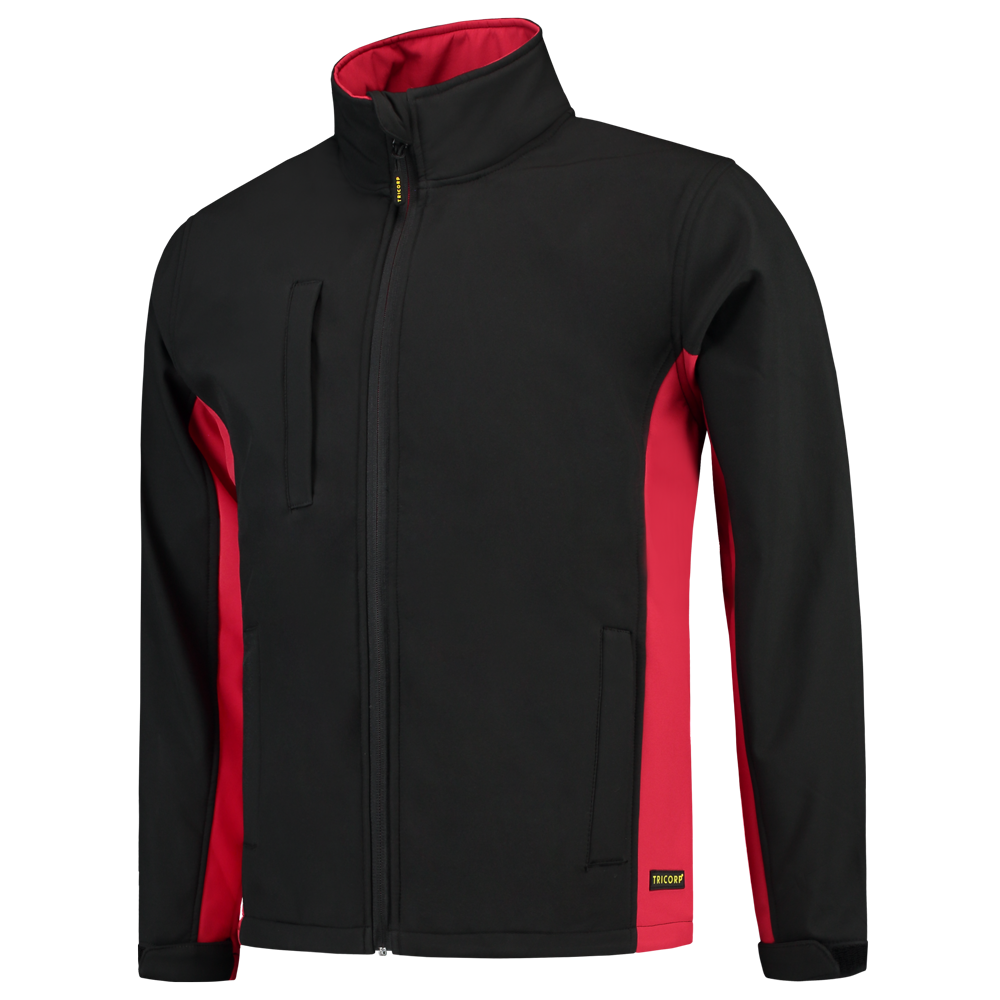Tricorp Softshell Bicolor Black-Red