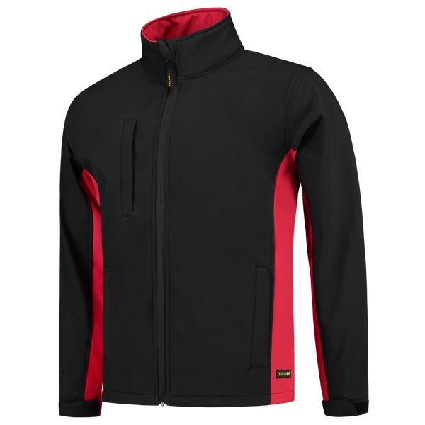 Tricorp Softshell Bicolor Black-Red