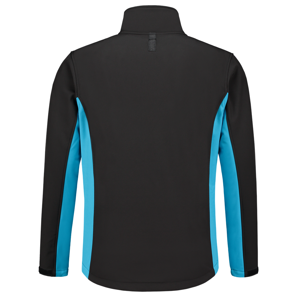 Tricorp Softshell Bicolor Black-Turquoise