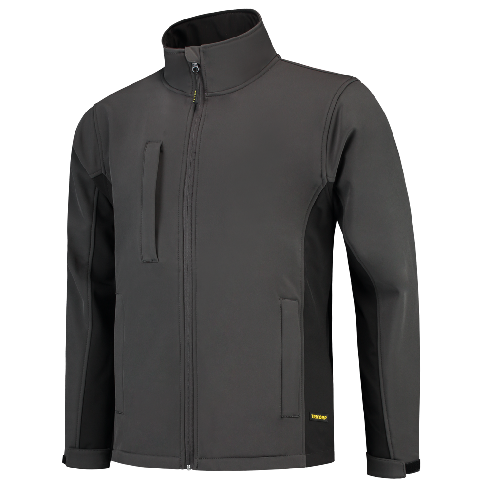 Tricorp Softshell Bicolor Darkgrey-Black