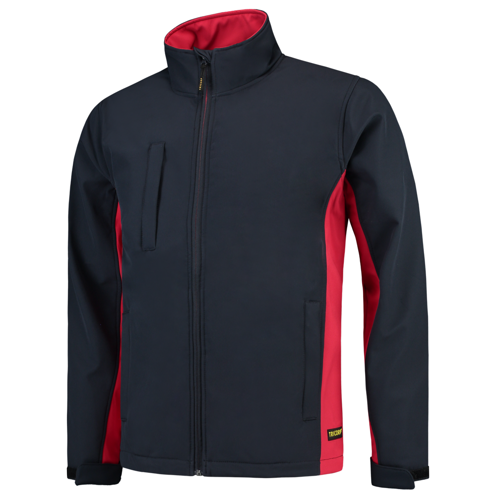 Tricorp Softshell Bicolor Navy-Red