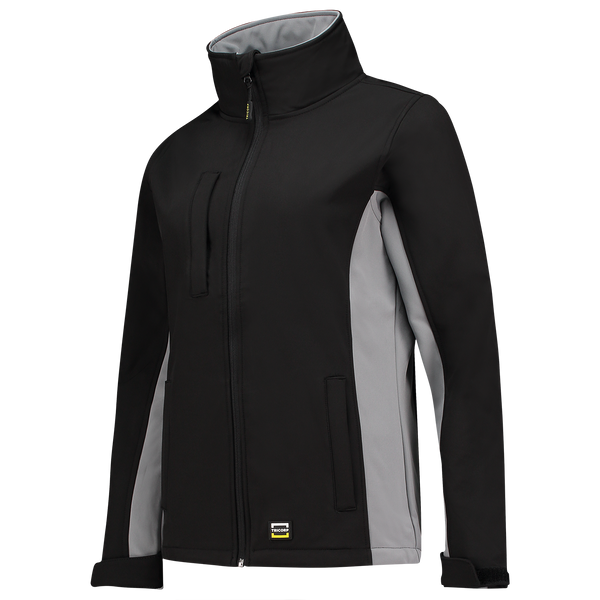 Tricorp Softshell Bicolor Dames Black-Grey