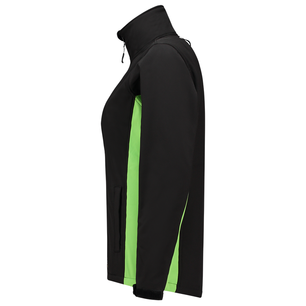 Tricorp Softshell Bicolor Dames Black-Lime