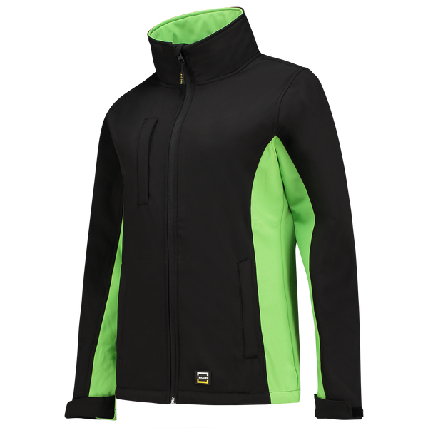 Tricorp Softshell Bicolor Dames Black-Lime