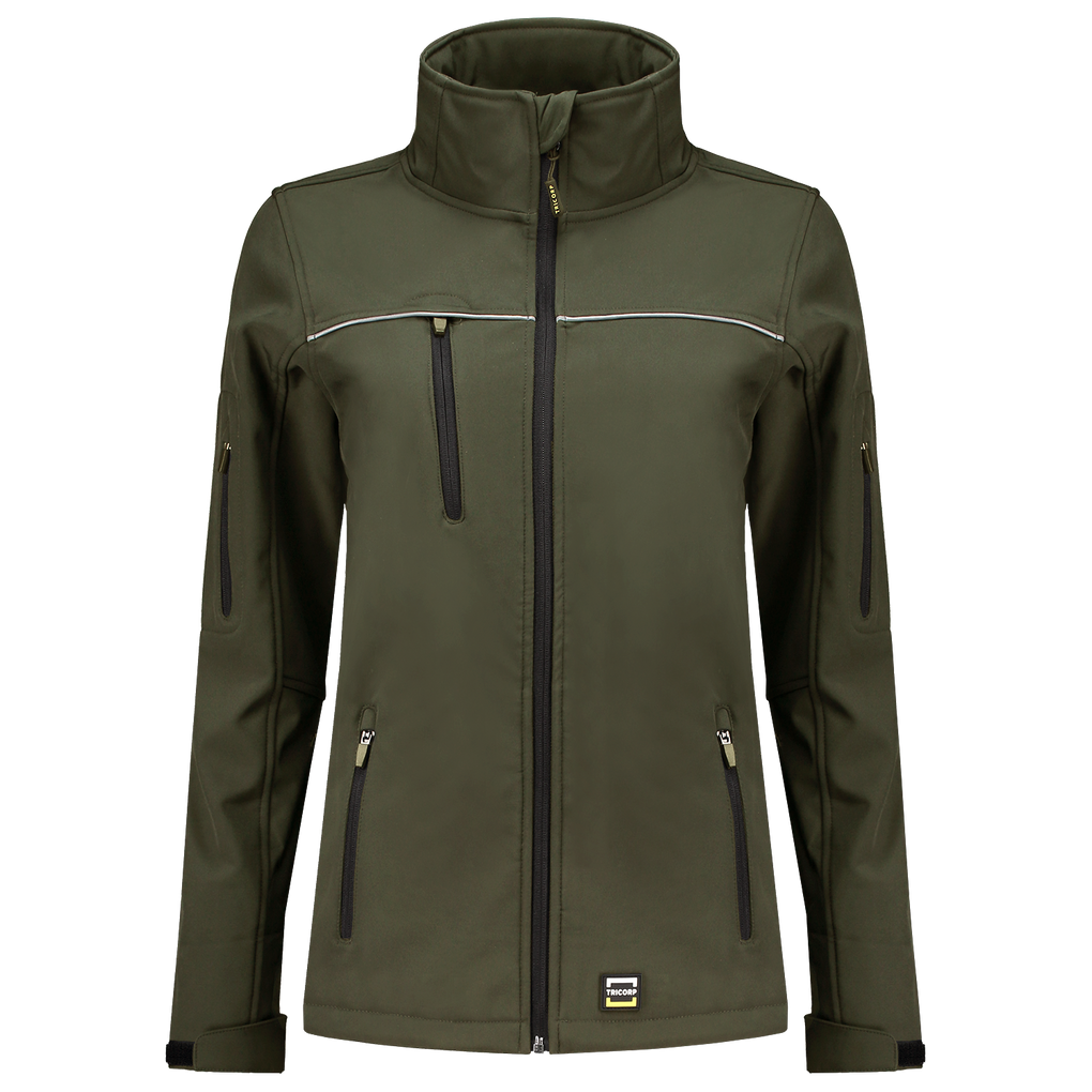 Tricorp Softshell Luxe Dames Army