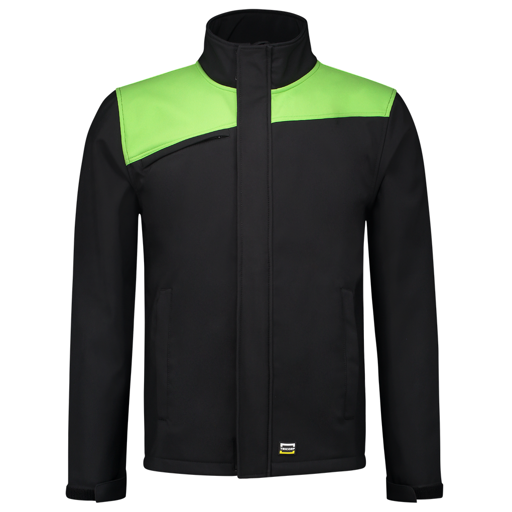 Tricorp Softshell Bicolor Naden Black-Lime