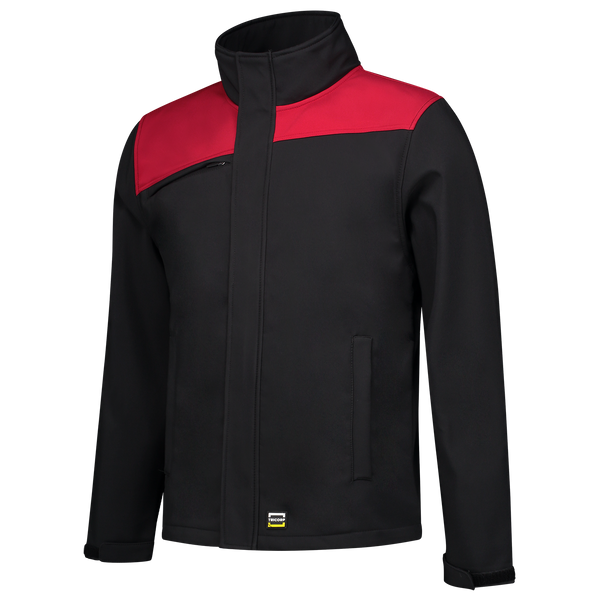 Tricorp Softshell Bicolor Naden Black-Red