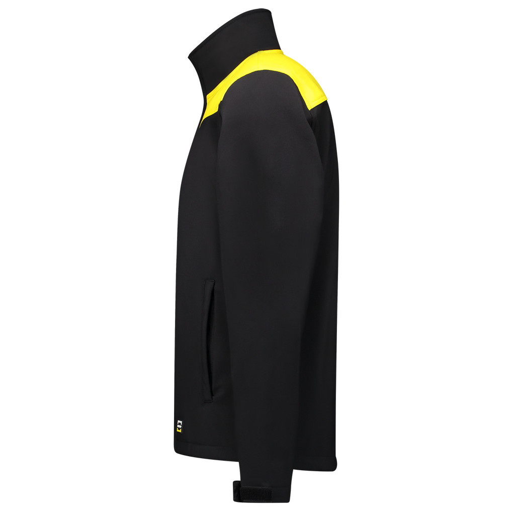 Tricorp Softshell Bicolor Naden Black-Yellow