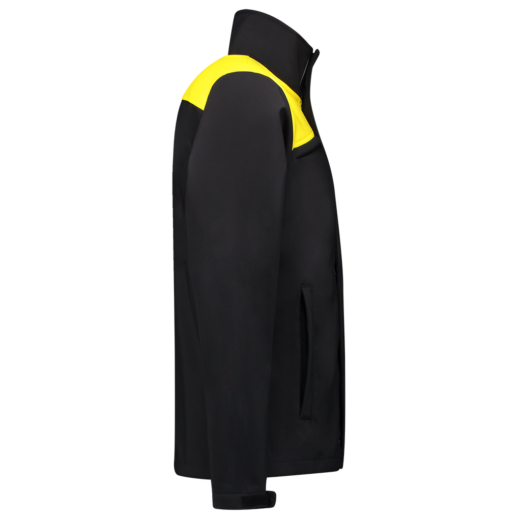 Tricorp Softshell Bicolor Naden Black-Yellow