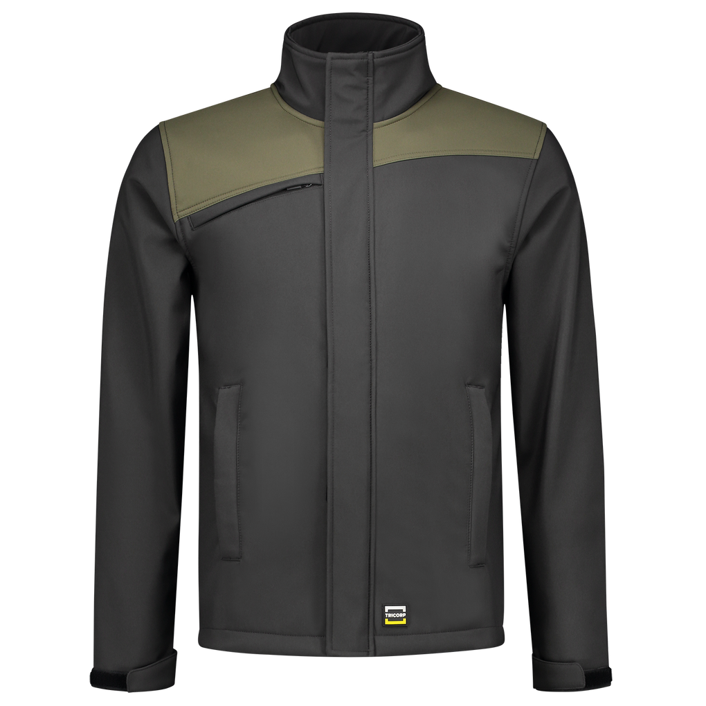 Tricorp Softshell Bicolor Naden Darkgrey-Army